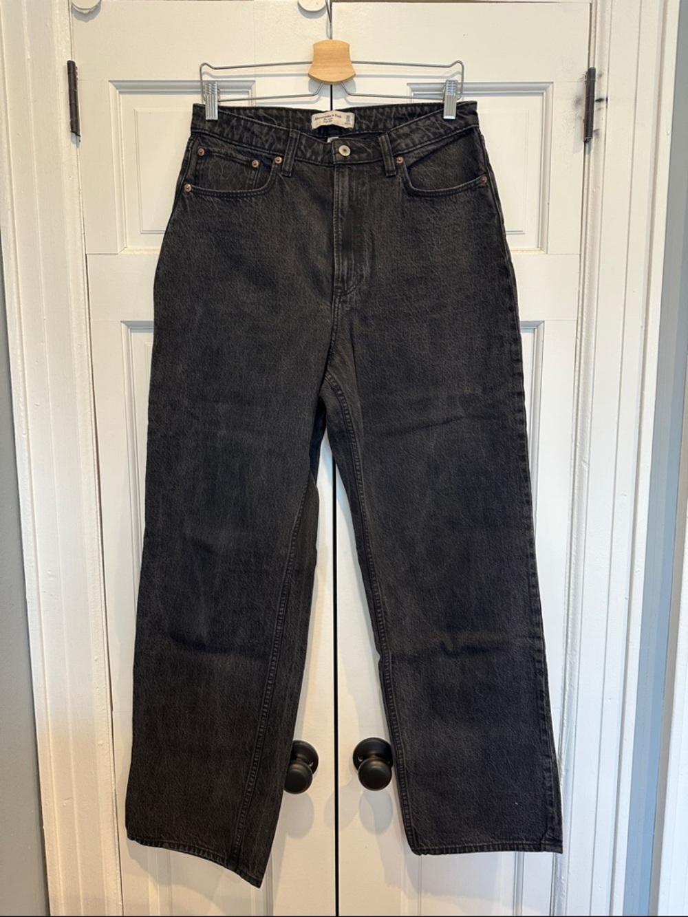 Curve Love High Rise Loose Jean - Black